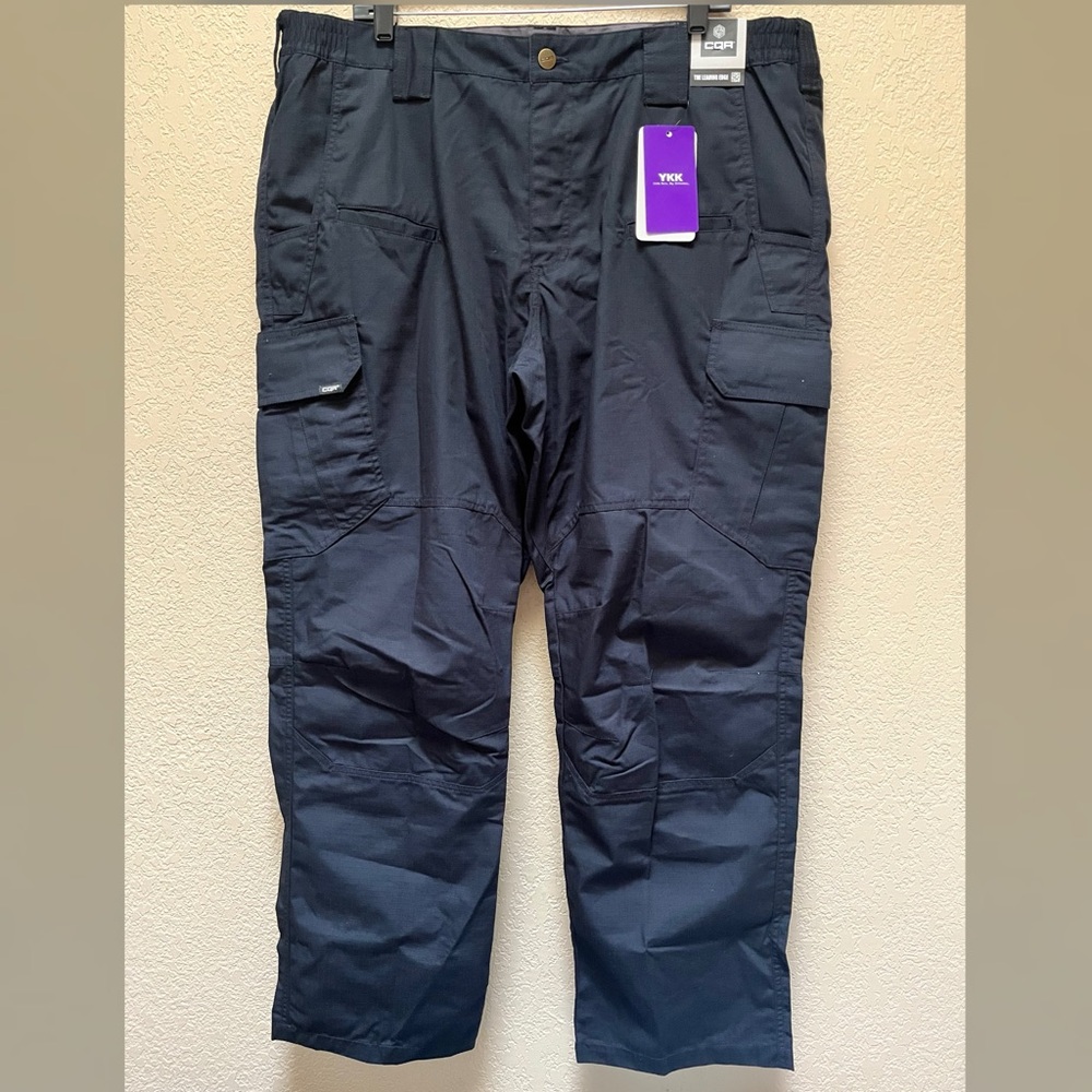 CQR Men's Tactical Pants Navy Blue Color Size- 40x32